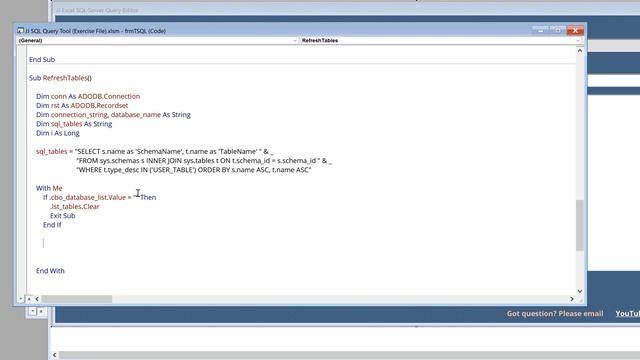 Building A MS SQL Server SQL Querying Application With Excel (Full Tutorial) смотреть онлайн