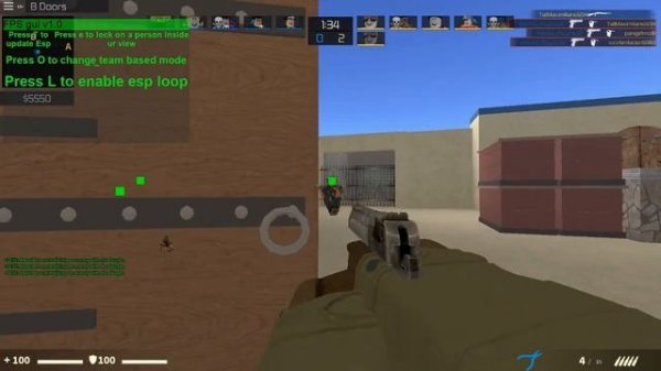 ROBLOX COUNTER BLOX FPS GUI SCRIPT AIMBOT/ESP!! WORKS ON ANY GAME!