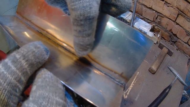 Сварка тонкого металла.(TIG сварка нержавейки 0.8мм.) смотреть онлайн