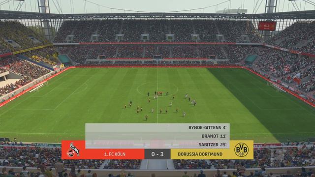 EA FC 24 - Köln X Borussia Dortmund - Bundesliga | Gameplay PS5™ смотреть онлайн