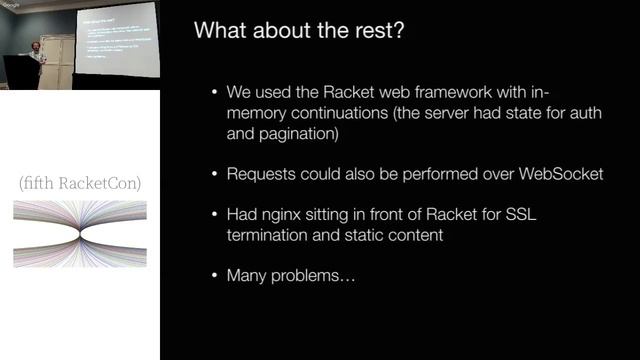 (fifth RacketCon): Marc Burns — Rocking with Racket смотреть онлайн
