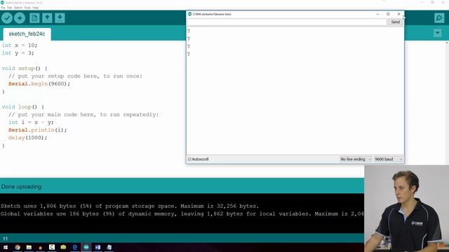 Arduino Workshop - Chapter Three - Using Maths смотреть онлайн
