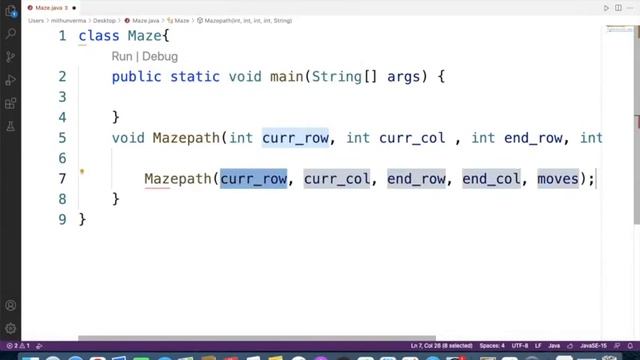 Maze Path/Puzzle Problem|| Using Recursion || Easily Explained in Hindi || JAVA смотреть онлайн