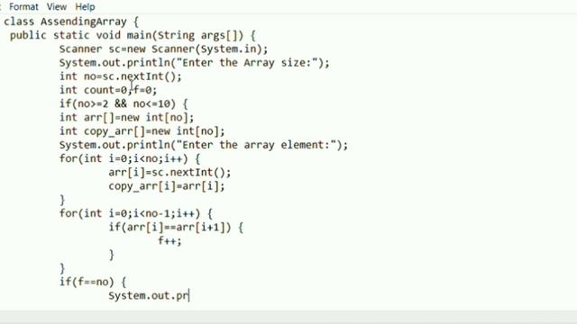 Sort The Array In Descending Order Java Program смотреть онлайн