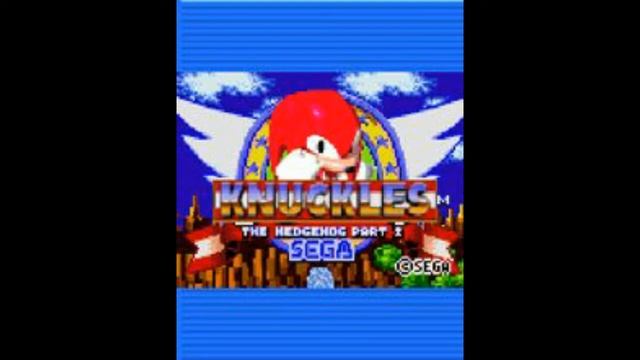 Knuckles The Hedgehog JAVA game theme song смотреть онлайн