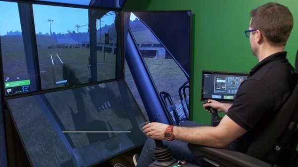 Excavator Simulator Training Pack | Construction Simulator | CM Labs Simulations