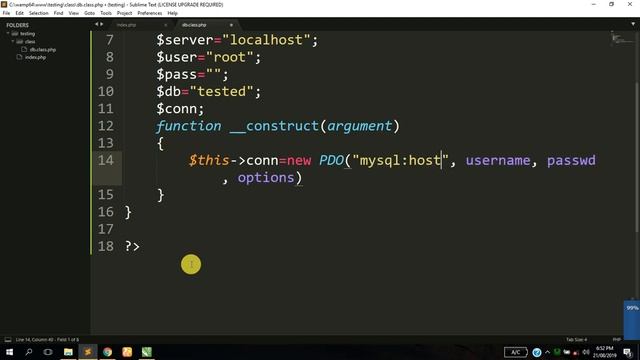 Database Connection Using PDO In OOP PHP | Object Oriented PHP Tutorial смотреть онлайн