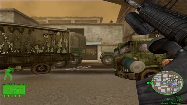 Delta Force Black Hawk Down Mission 5 Besieged смотреть онлайн