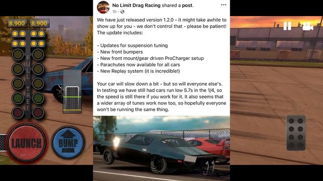 No Limit Drag Racing 2.0 || NEW UPDATE RELEASED! NEW REPLAY MODE AND MORE IS HERE!! смотреть онлайн