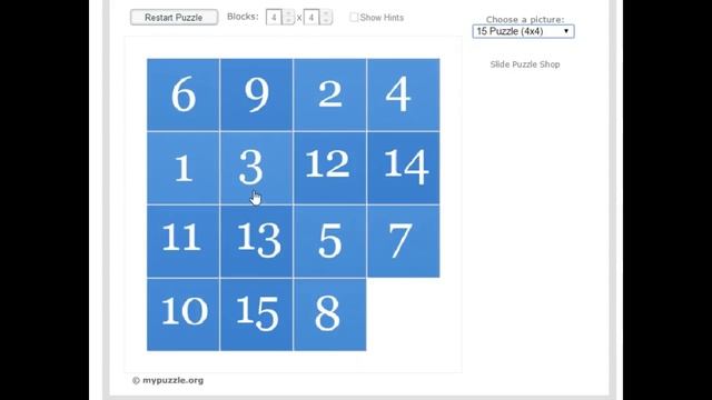 Sliding Puzzles: How to solve for ANY size! | Tutorial смотреть онлайн