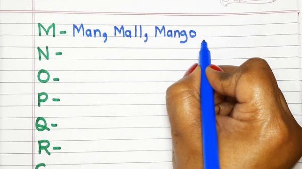 Alphabet A-Z । a-z Spelling। a to z words in English। Writing A for Apple ? Basic English Words