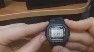 Casio G-Shock G-5600E-1D обзор часов