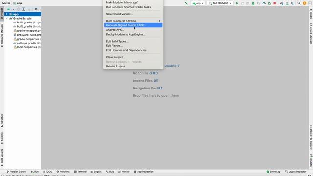 Generate APK file in Android Studio смотреть онлайн