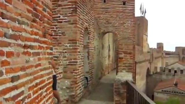 (1/2) Cittadella (Padova, Veneto, Italy) Le mura della cittadella fortificata - videomix смотреть онлайн