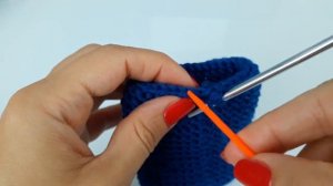 Идеальное закрытие при вязании по кругу  (секрет провязывания последней петли)
