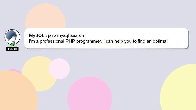 MySQL : php mysql search смотреть онлайн
