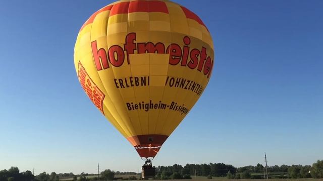 ПОЛЕТ НА ВОЗДУШНОМ ШАРЕ / Встречаем Рассвет