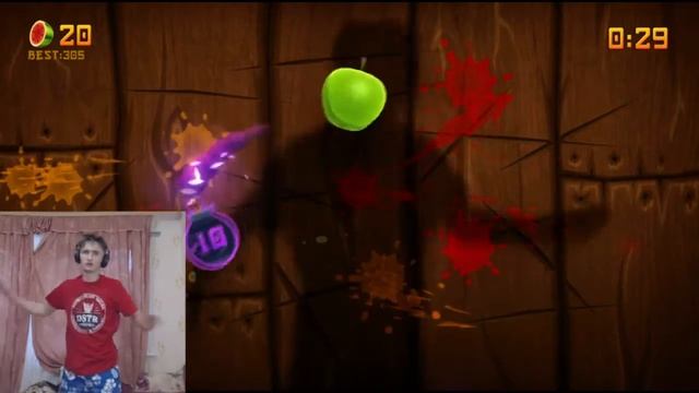 Fruit Ninja Kinect Серия 1 - Восхождение Фруктового Самурая смотреть онлайн