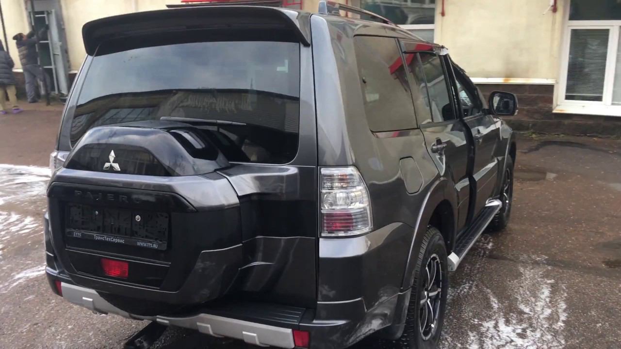 Mitsubishi Pajero, состояние до ремонта.