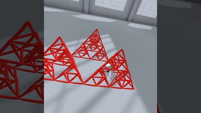 Gravity Sketch - Oculus Quest 2 - 3D Sierpinski Triangle! смотреть онлайн