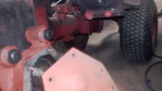 Установка новых понижающих редукторов на МТ-3(MF-70)Часть 2 смотреть онлайн