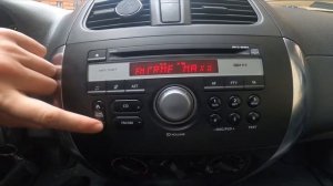 How to Manually Tune Radio Station in Suzuki SX4 I ( 2006 – 2013 ) | Adjust Radio Station