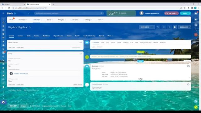 Acuity Scheduling for Bitrix 24 - Book meetings from Bitirix 24 смотреть онлайн