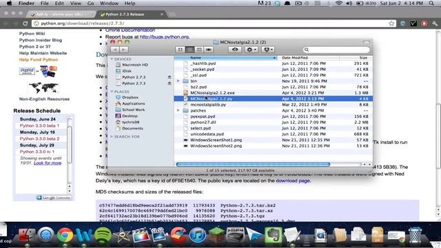 How to downgrade your Minecraft Version(MAC) смотреть онлайн