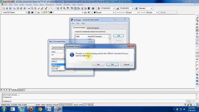 Hướng dẫn AutoCAD - Đặt lệnh tắt bằng công cụ Express Tool смотреть онлайн