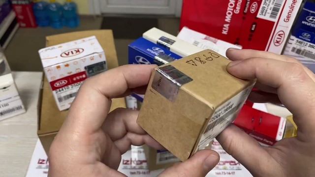 Научись определять подделку запчастей! Оригинальные запчасти хендай киа!!! смотреть онлайн