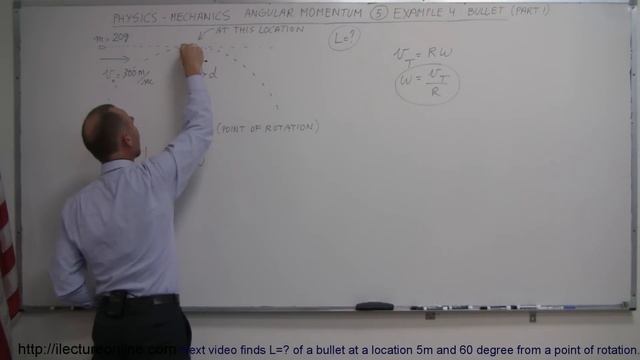 Physics 13.5 Angular Momentum (5 of 11) Ex. 4: The Bullet (Part 1) смотреть онлайн