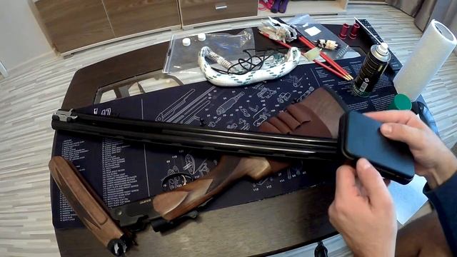 Чистка ружья после охоты/ ATA ARMS SP BLACK смотреть онлайн