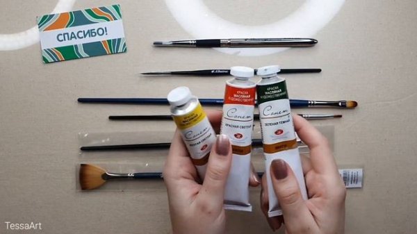 Обзор художественных кистей фирмы Альбатрос (Albatros)