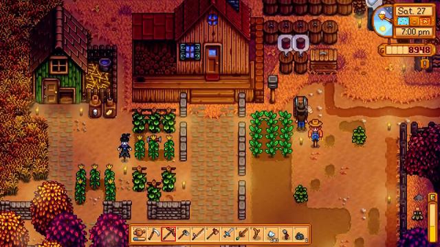 Stardew Valley 27th Saturday Fall Festival Hall Halloween Fright Maze & Special Scarecrow! смотреть онлайн