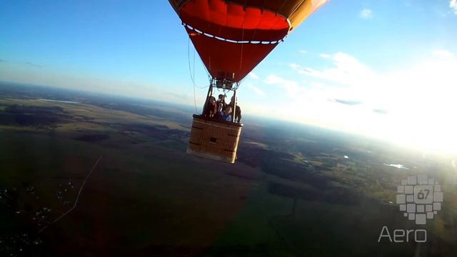 Пускаем самолетики c корзины шара Aero-67 смотреть онлайн