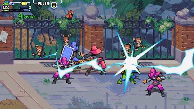 teenage mutant ninja turtles shredder's revenge Gameplay Parte 1 Sin Comentar смотреть онлайн