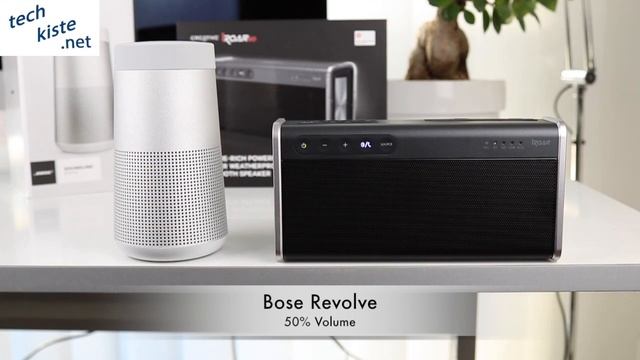 Bose Revolve vs Creative iRoar Go смотреть онлайн