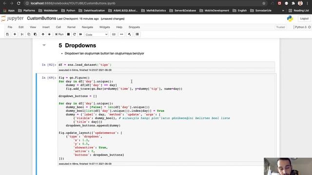 Plotly Custom Buttons & Dropdowns Eklemek смотреть онлайн