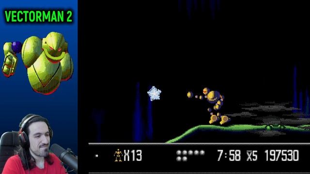ВЕКТОРМЕН 2 СЕГА ПОЛНОЕ ПРОХОЖДЕНИЕ - Vectorman 2 Sega Full Walkthrough смотреть онлайн
