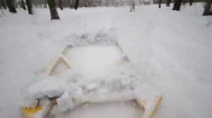 Работа Бороны для подготовки лыжной трассы www.snow-star.ru