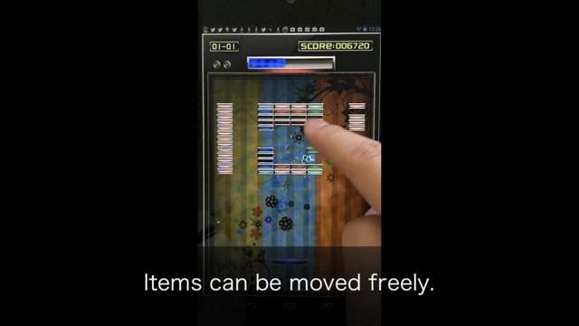 Colors -Break Bricks- an advanced, cool block-breaking game app for smartphones. смотреть онлайн