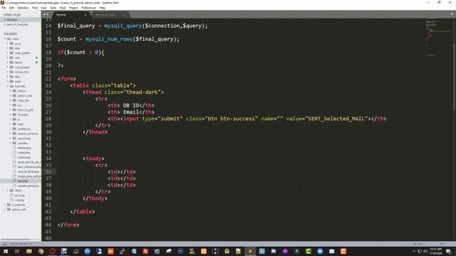 032. PHP Bangla Send Mails To Database Users Via Checkbox From Localhost | Part ➤ 001 | Nirob Hasan смотреть онлайн