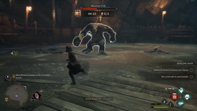 Hogwarts Legacy Combat Gameplay - Dark Arts Arena смотреть онлайн