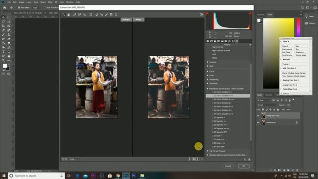 PHOTOSHOP PRESET WARM & GOLD COLOR GRADING PACK FREE PRESET Subir Gallery смотреть онлайн