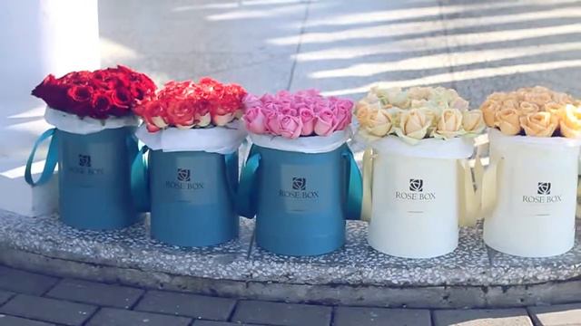 Rose Box, флористический проект смотреть онлайн
