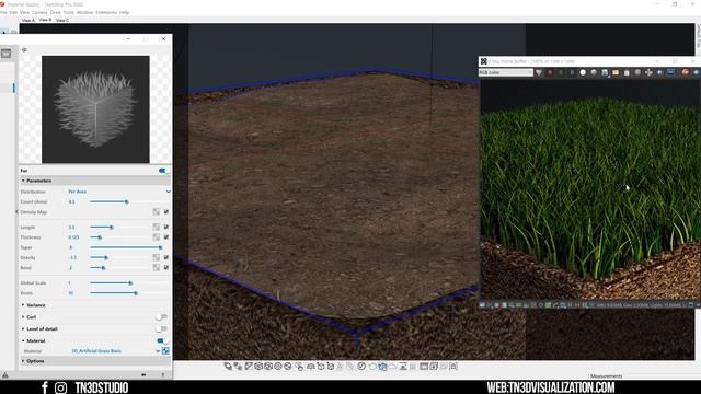 Vray for Sketchup : How to Create REAL Grass Material Tutorial смотреть онлайн