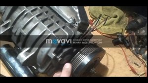 Компрессор на Ниву + SC-14  с фронтальным интеркулером.