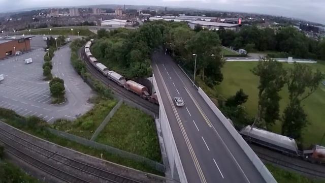 Dji Phantom FC40 Train FPV смотреть онлайн