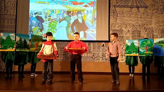 Школьная постановка: "Две пословицы" Пермяк Е.А. апрель,2017 смотреть онлайн