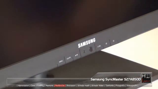 Samsung SyncMaster S27A850D - Video Recensione - HW Legend смотреть онлайн